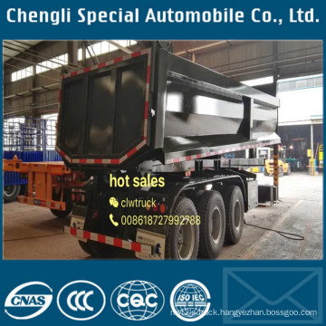 20m3 to 40m3 U Type Dump Semi Trailer